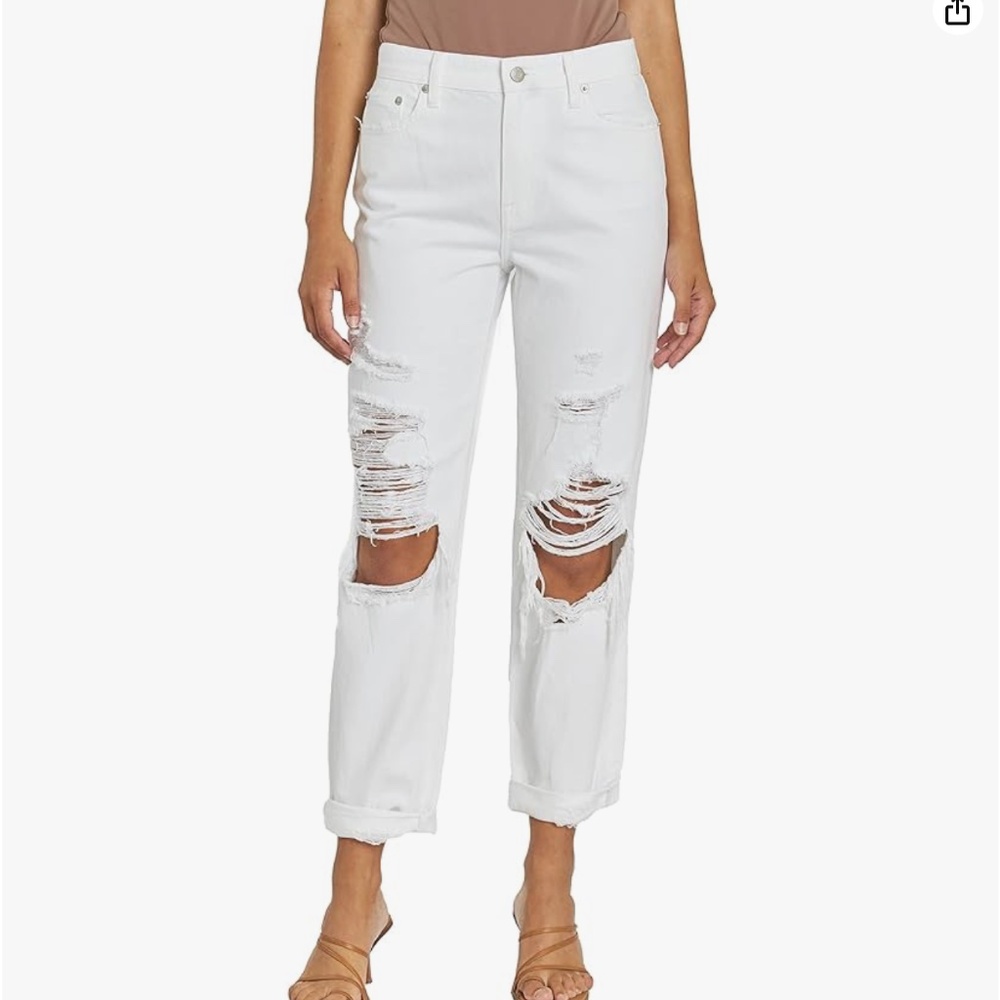 Pistola Presley High Rise Distressed Jeans